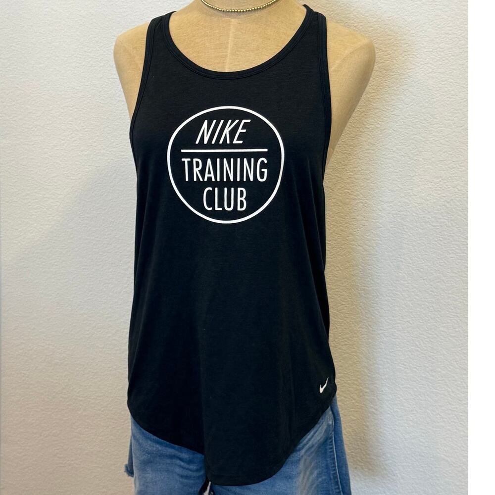 NIKE Training Club Racerback Tank Top Shirt Tee T-Shirt Dri Fit Women S